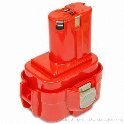 9.6V Power Tool Battery for Makita 192638-6/192534-A/9122 6207D 6207DWDE 6222D, Ni-CD/Ni-MH